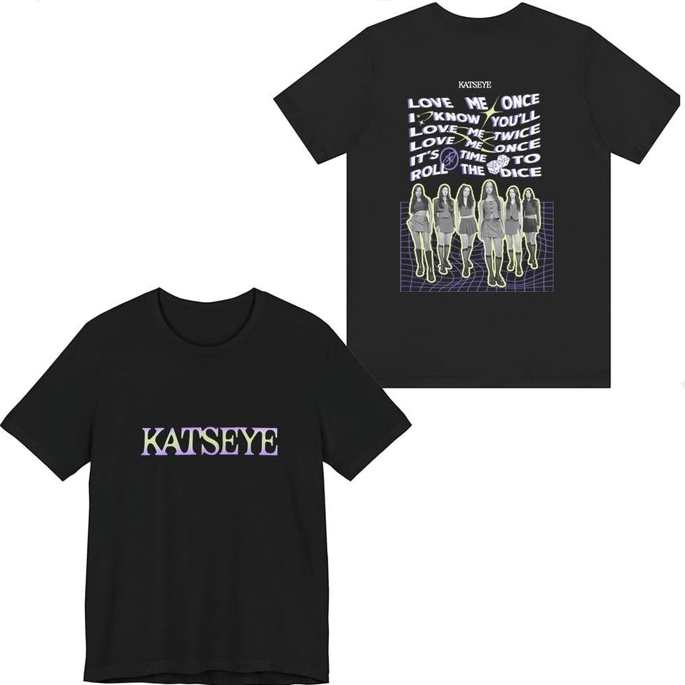Katseye Tour 2025 T-Shirt  Stylish Concert Shirt For Music Fans