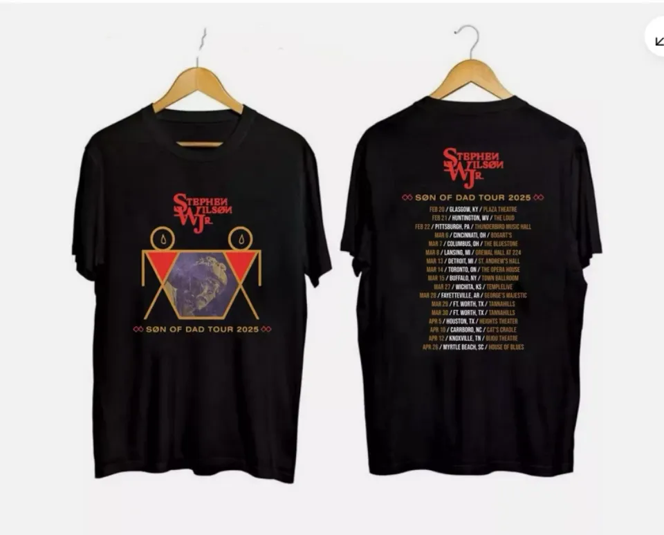 Stephen Wilson Jr Tour 2025 Double Sided T-Shirt