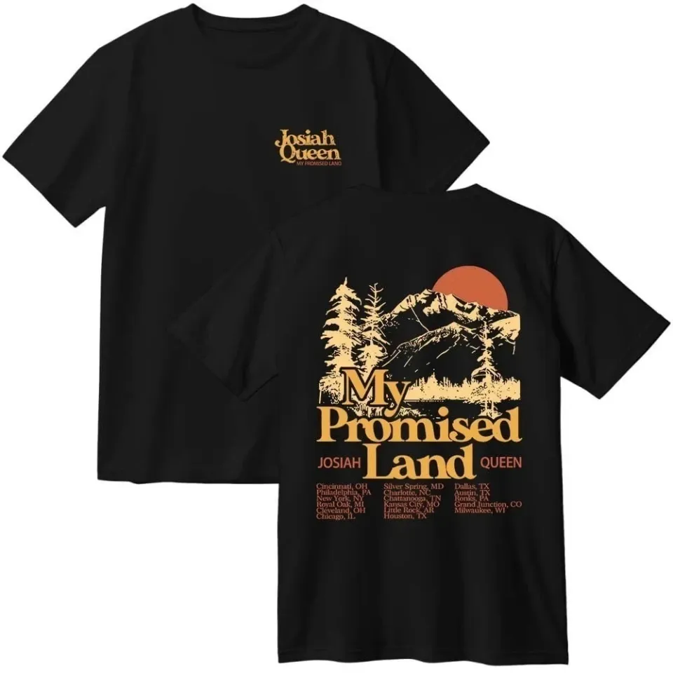 Josiah Queen My Promised Land Tour 2025 T-Shirt