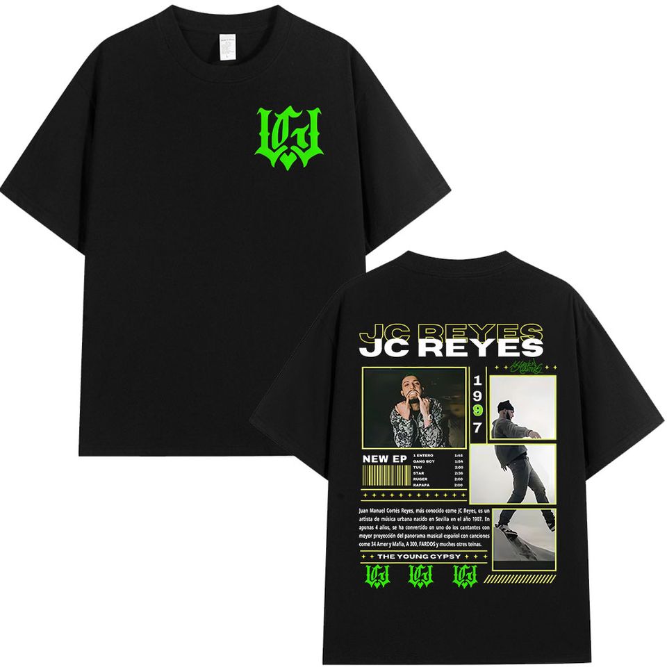 Rapper Jc Reyes Album Tour 2025 Graphic T Shirts