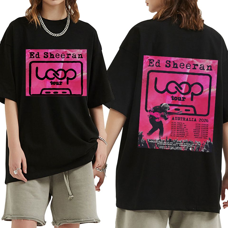 Ed Shee Loop Tour Australia 2026 Tour T-Shirts