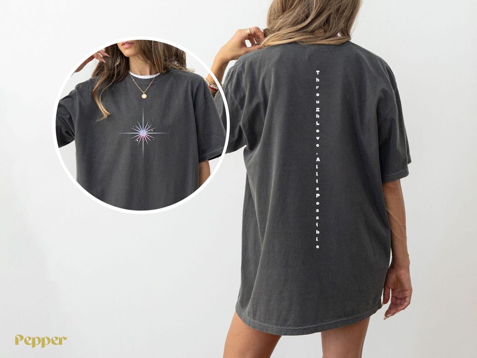 Starborn Tshirt, Officially Licensed Sjm, Through Love All Is Possible