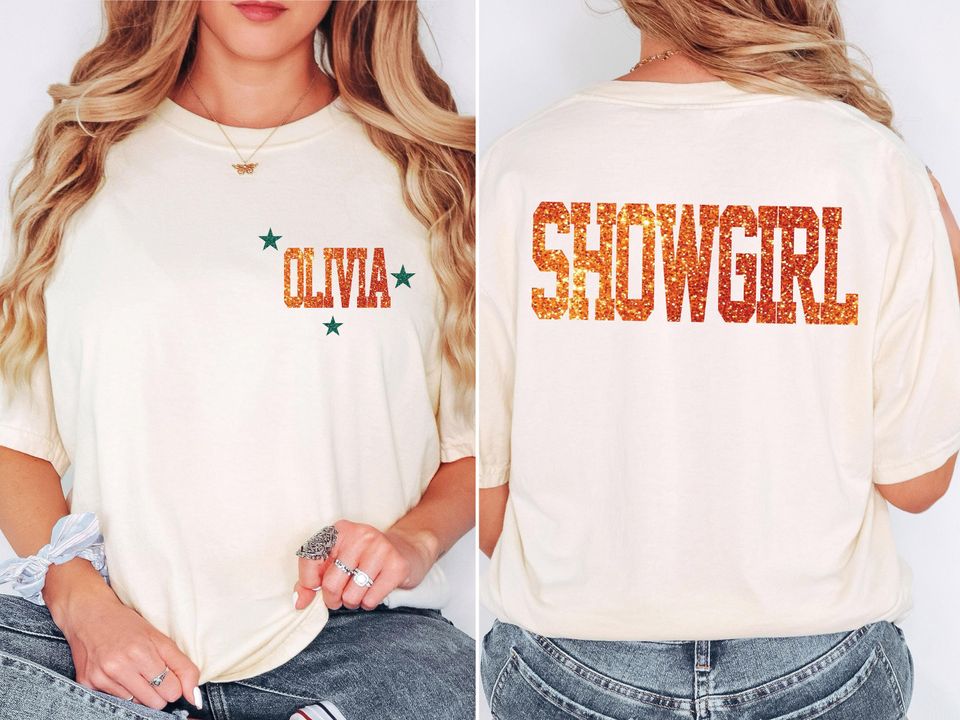 Custom Show Girl Shirt, Christmas New Life Tshirt Gift For Her