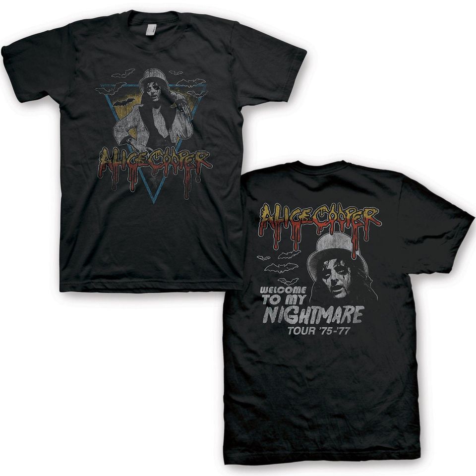 Alice Cooper Triangle Bats Shirt 