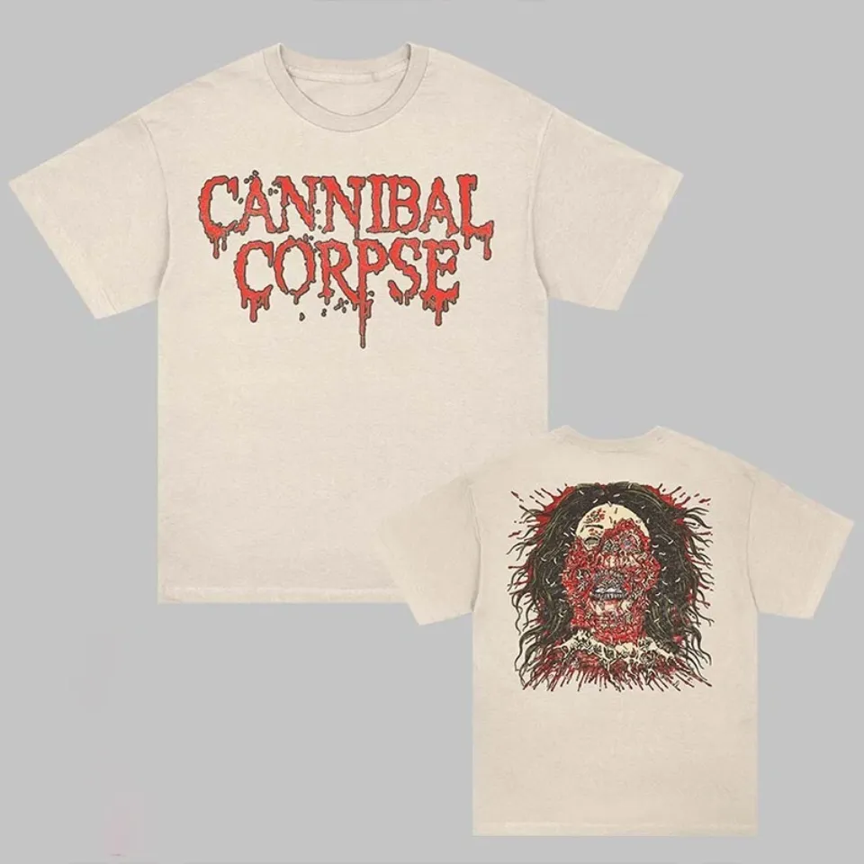 Cannibal Corpse Logo Face Rot 2025 Two Sided T-Shirt