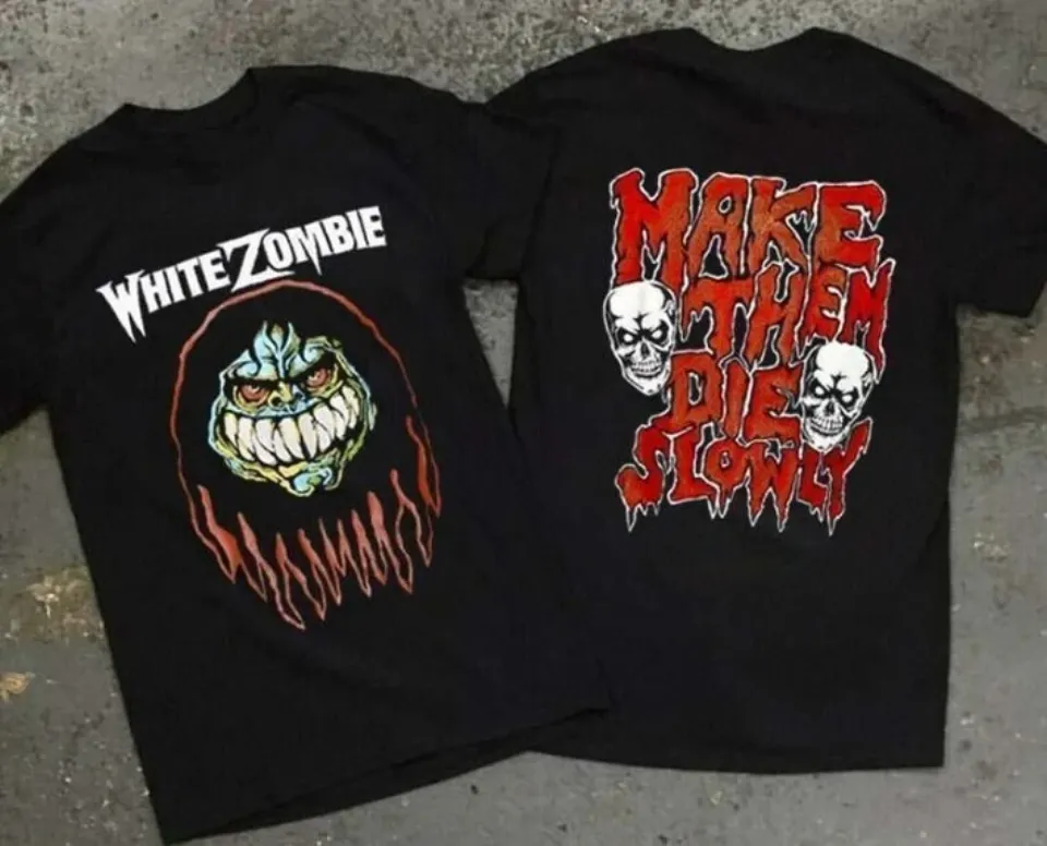 White Zombie Make Them Die Slowly Tour Vintage 1989 Classic T Shirt