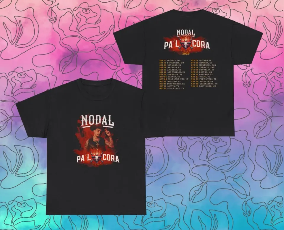 Christian Nodal Pa'L Cora Tour 2024 T-Shirt