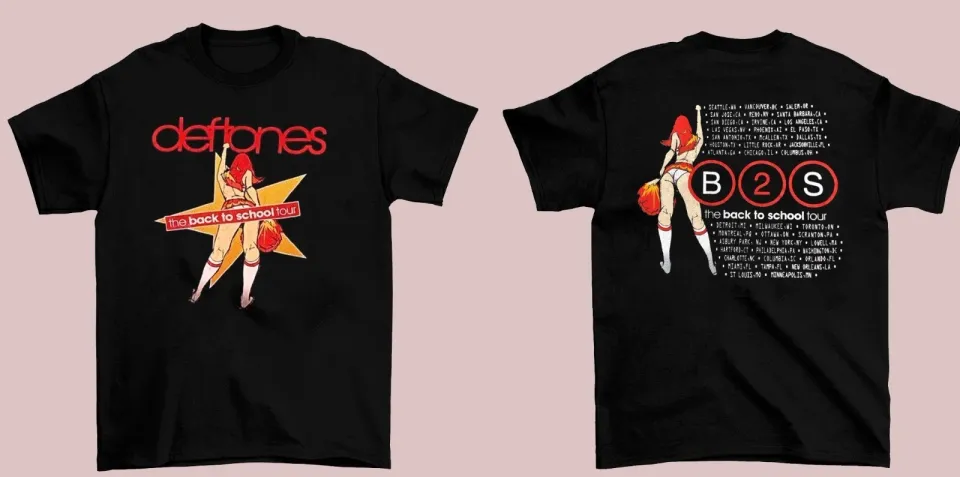 Deftone Back To School Tour Vintage T-Shirt