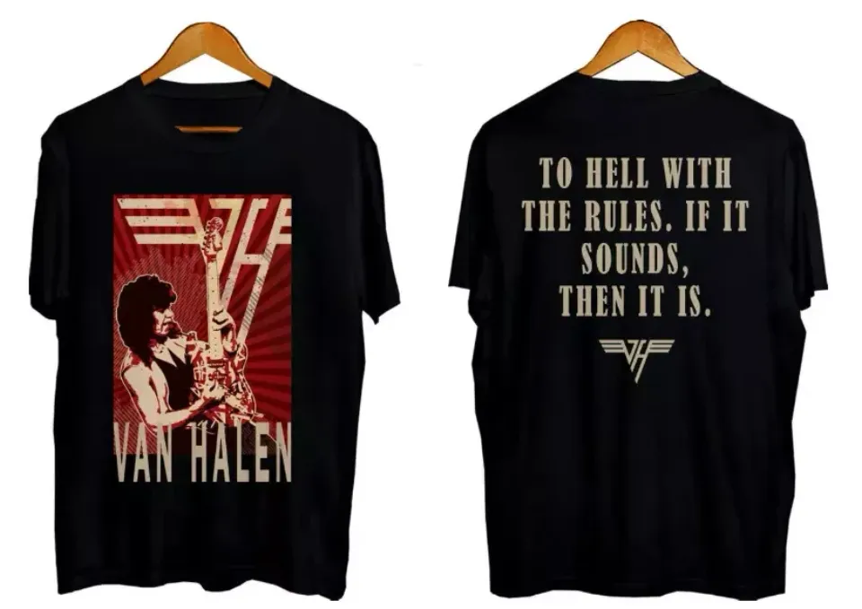 Music Band T-Shirt Stylish Rock Fan Graphic Top For Adults