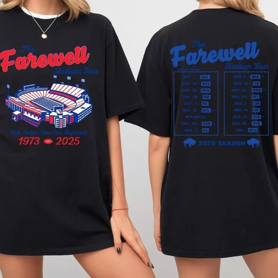 Farewell Stadium Tour Comfort Colors T-Shirt, Football Shirt Shirt
