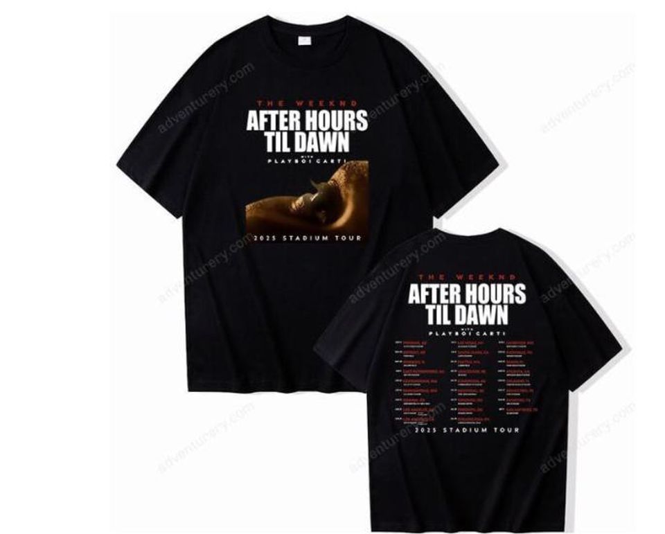 Weeknds After Hours Til Dawn Tour 2025 T-Shirt