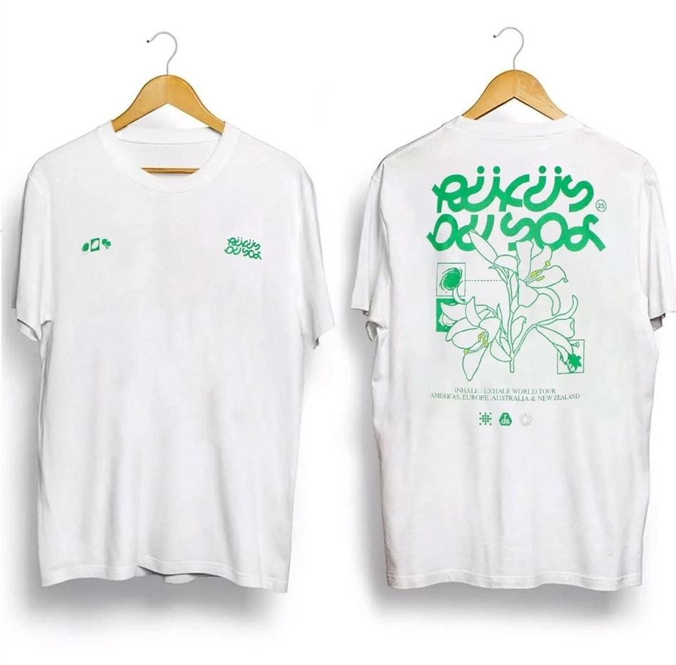 Rufus Du Sol 2025 Inhale Exhale World Tour 25 T-Shirt