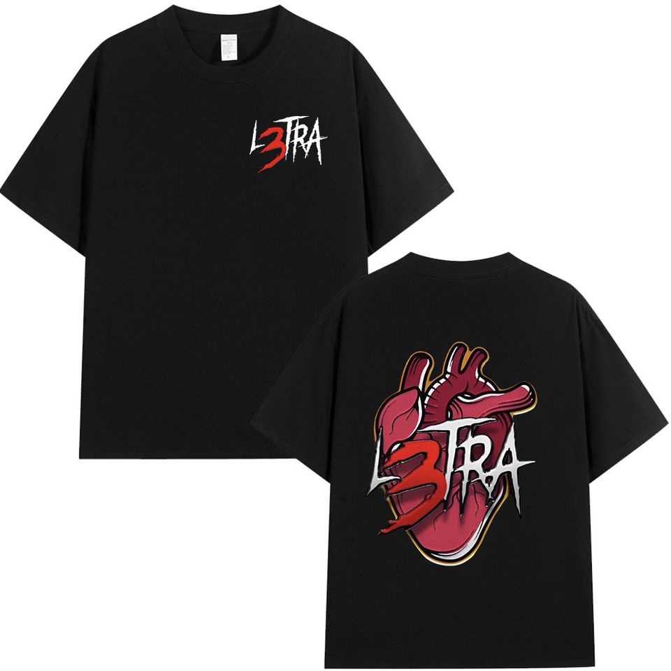Rapper Luar La L L3Tra Heart Album T Shirts