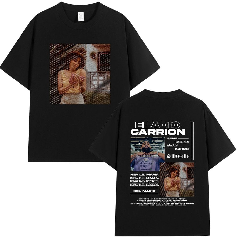 Eladio Carrion Sol Maria Album T-Shirt Tour Merch Shirt