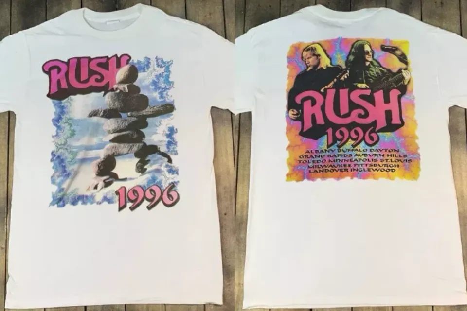 Rush Test For Echo Tour 1996 T-Shirt