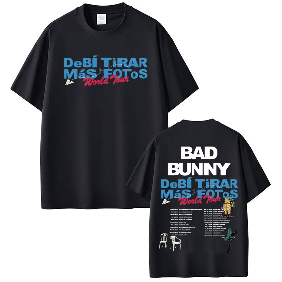 Washed Vintage Rapper Bad Bunny T-Shirt