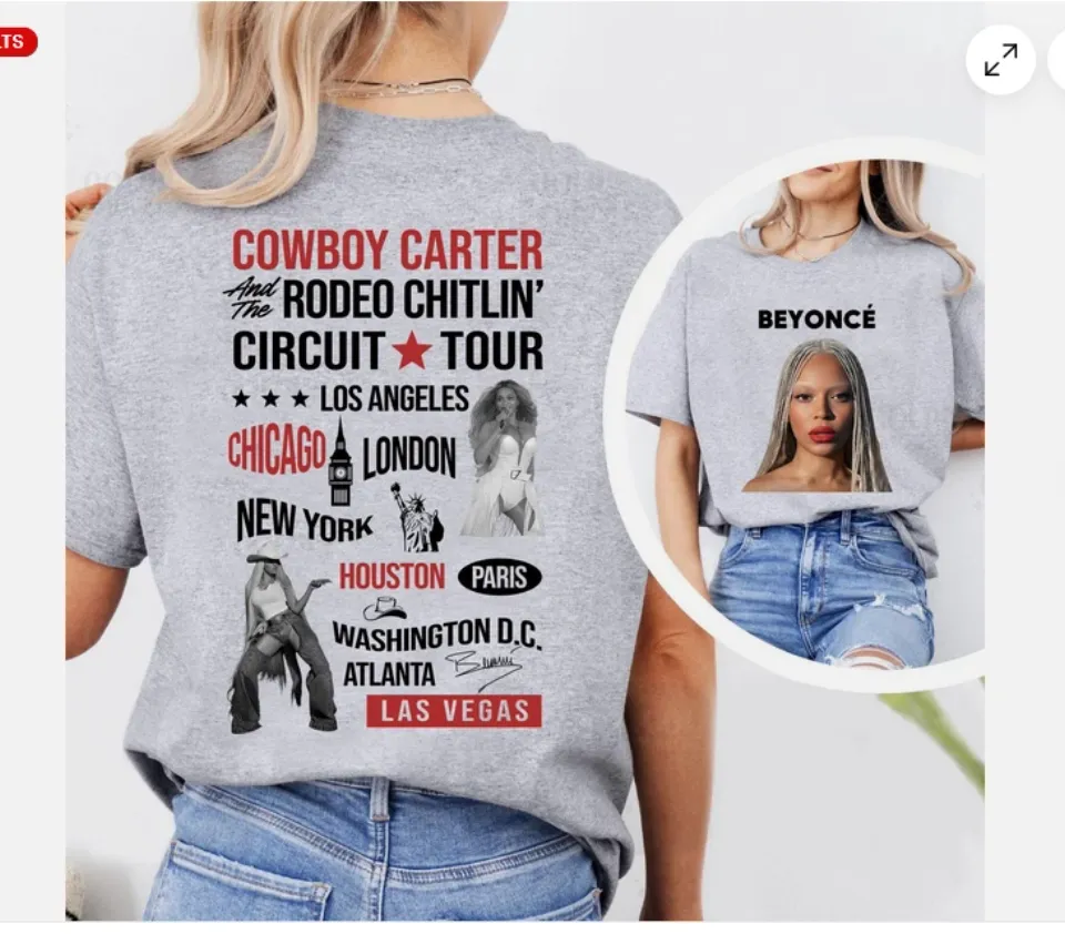 Beyonc Cowboy Carter Tour Beyonc Fan Gift T-Shirt