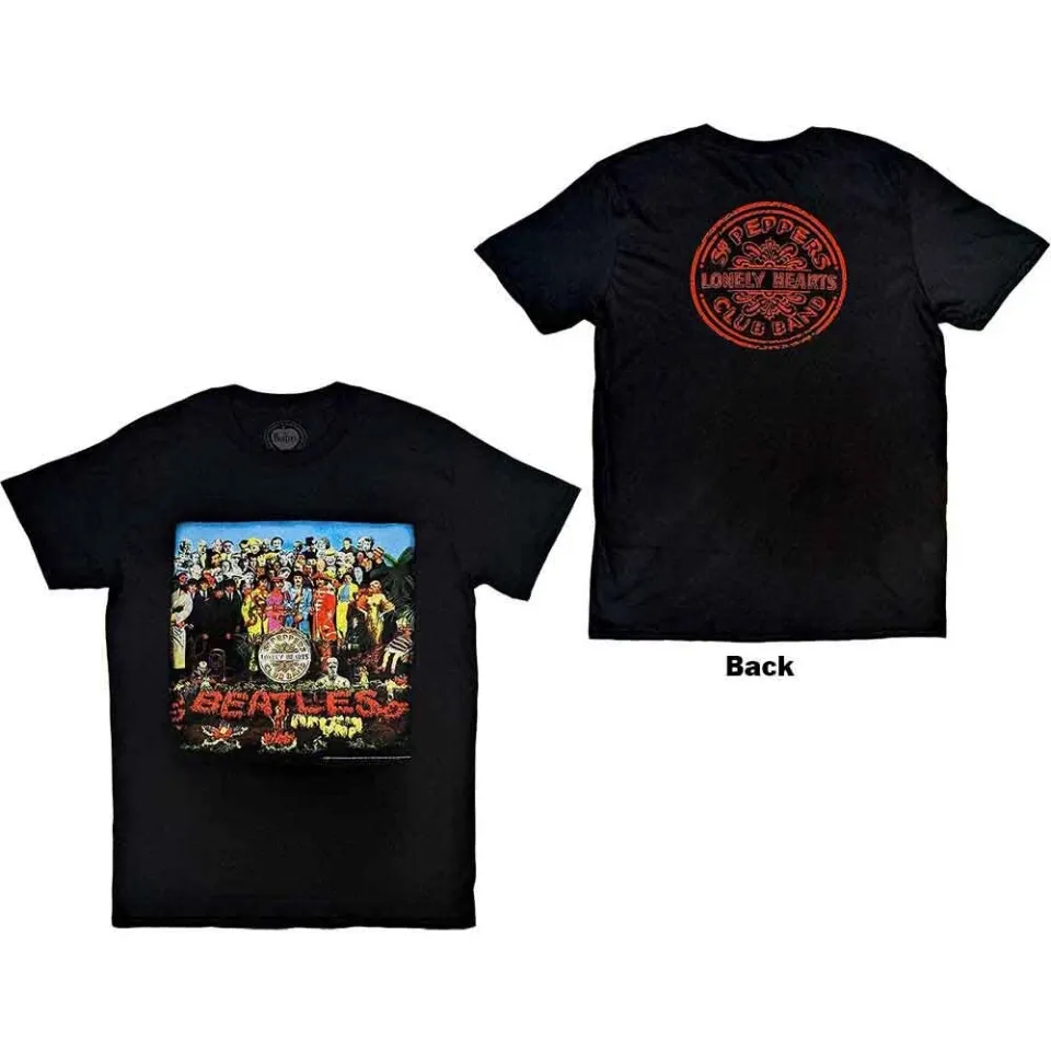 The Beatles Men'S Sgt Pepper Short Sleeve T-Shirt