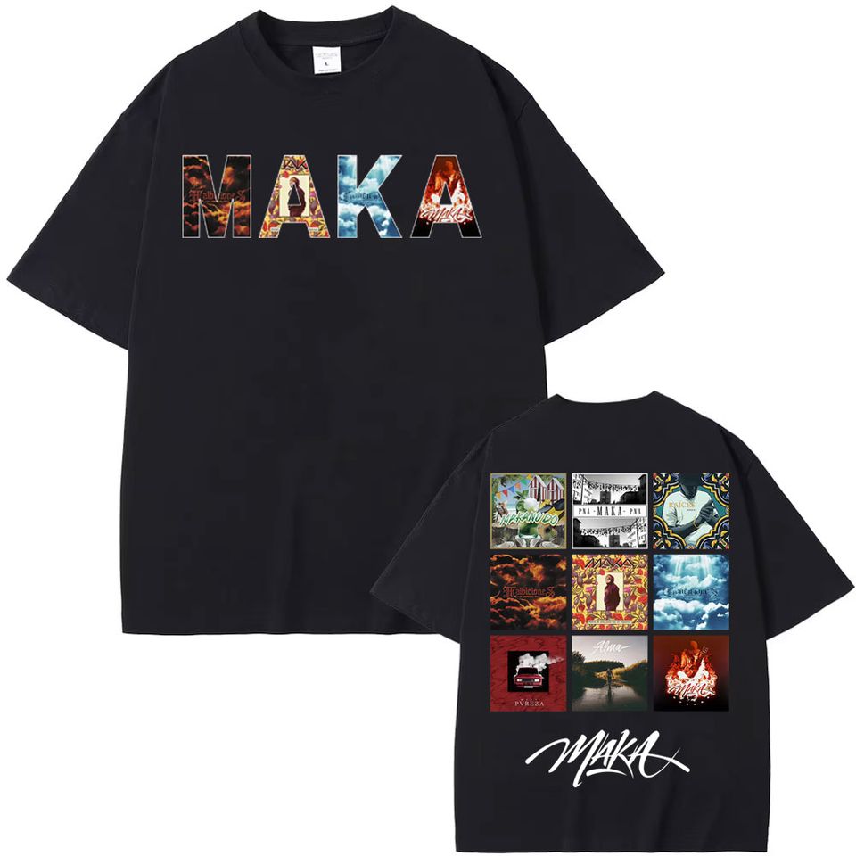 Rapper Maka Album Tour 2025 Shirt Punk Hip Hop Shirt