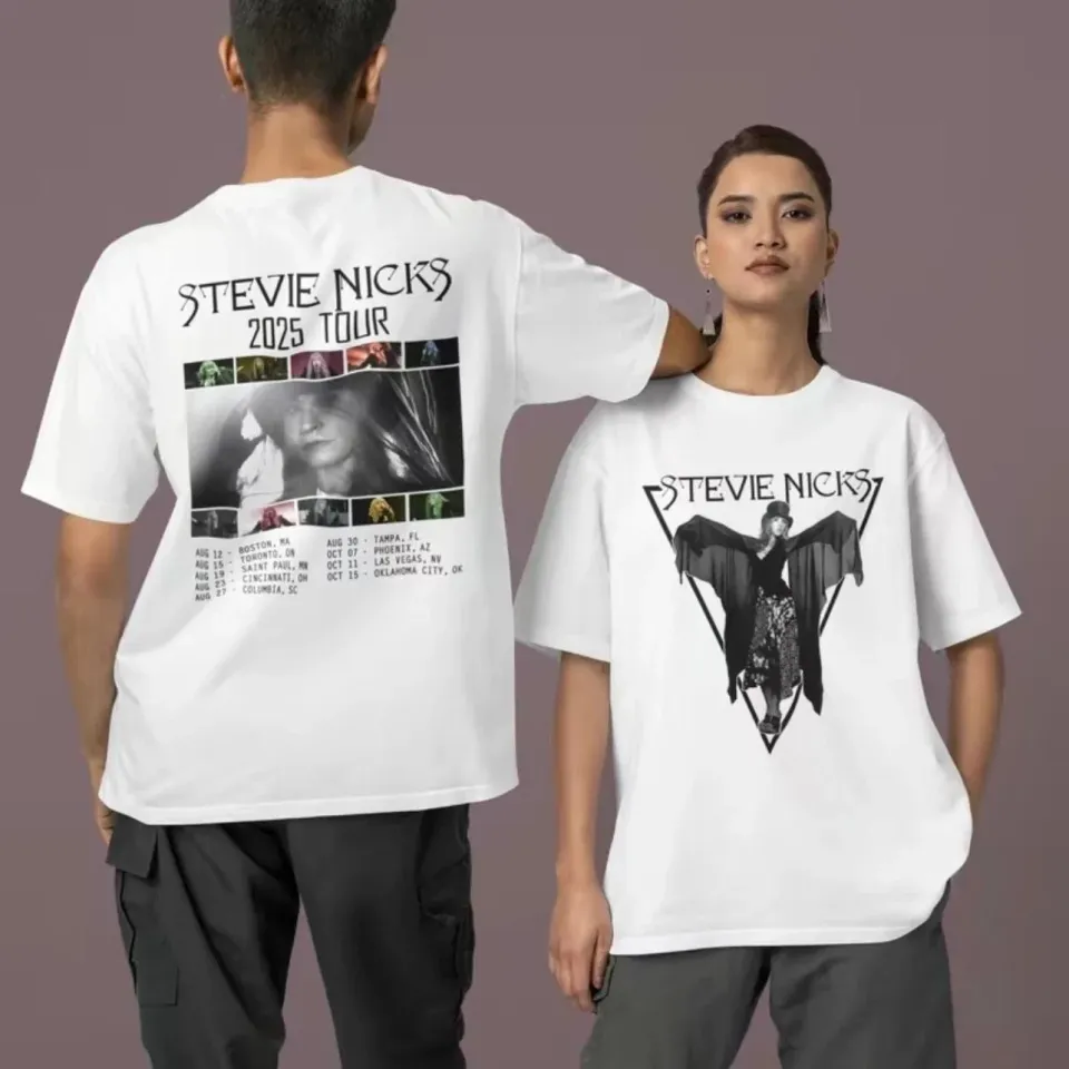 2025 Stevie Nicks Tour Fan T-Shirt, Double Sided