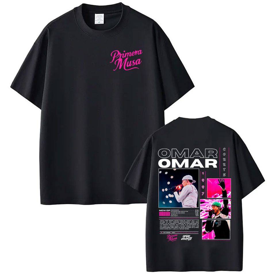Omar Courtz Primera Musa Album Tour 2025 T Shirt