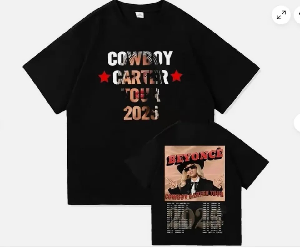 Beyonce Cowboy Carter Tour 2025 Unisex T Shirt