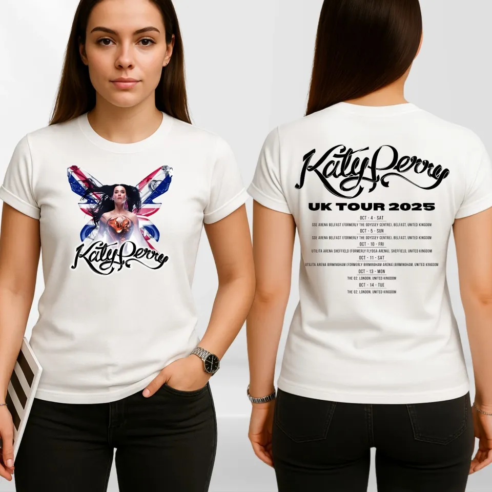 Katy Perry The Lifetimes Tour 2025 Album Unisex T-Shirt