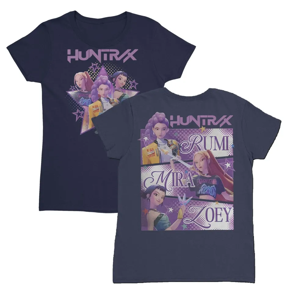 Kpop Music Demon Rumi Mira Zoey Huntrix Derpy Hunters Ladies' T-Shirt