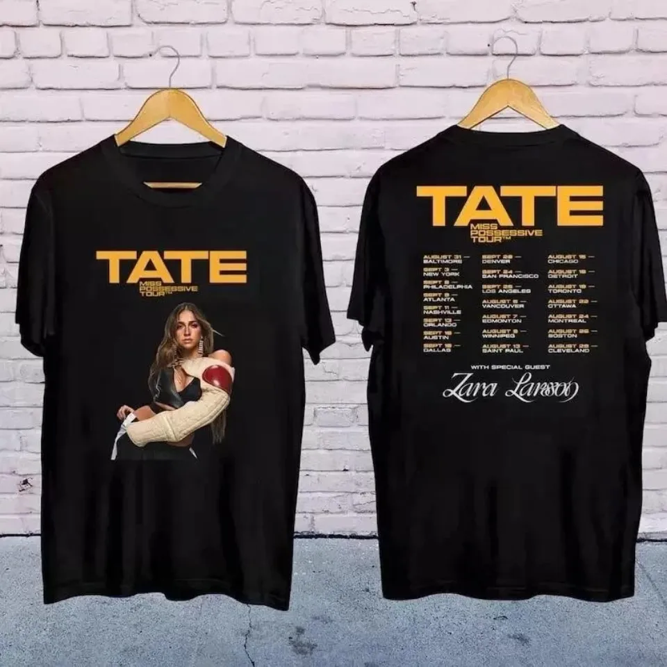 Tate Mcrae Graphic Shirt, Tate Mcrae Miss Possessive Tour 2025 Shirt