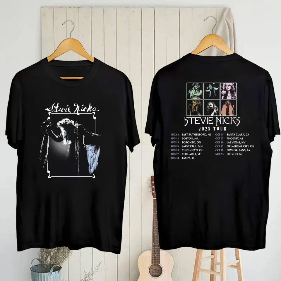 Stevie Nicks 2025 Concert Tour Graphic T-Shirt