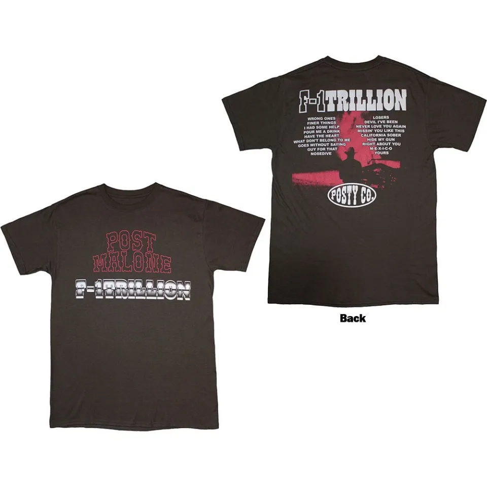 Post Malone "F-1 Trillion" T-Shirt - Country Music Album Shirt