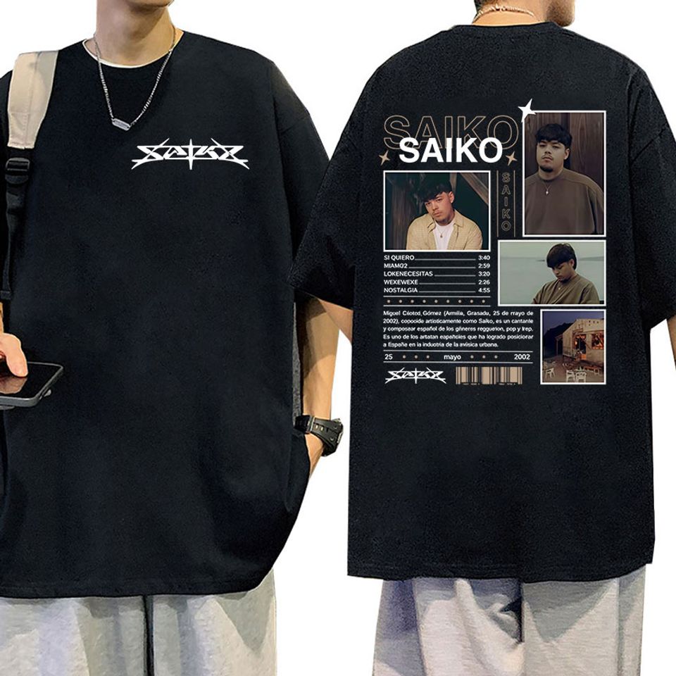 Rapper Saiko Album Tour 2025 Shirt Vintage Pop Concert Merch Shirt