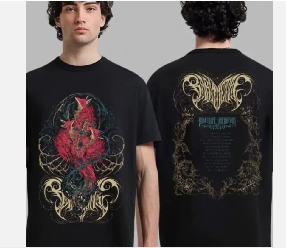 Babymetal Uk And Europe Arena Tour 2025 Spirit Foxes Venue Exclusive Shirt