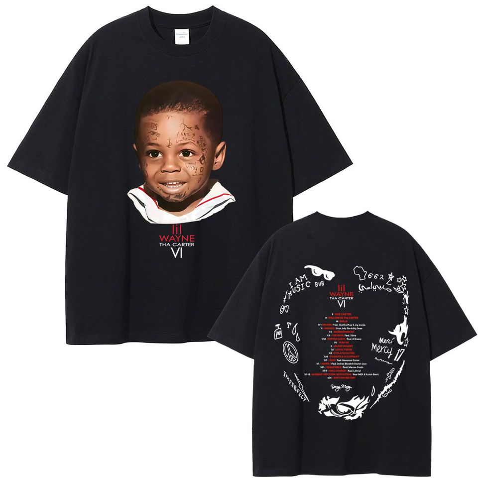 Lil Wayne Tha Carter Vi Tour 2025 Shirt Hip Hop North America Shirt