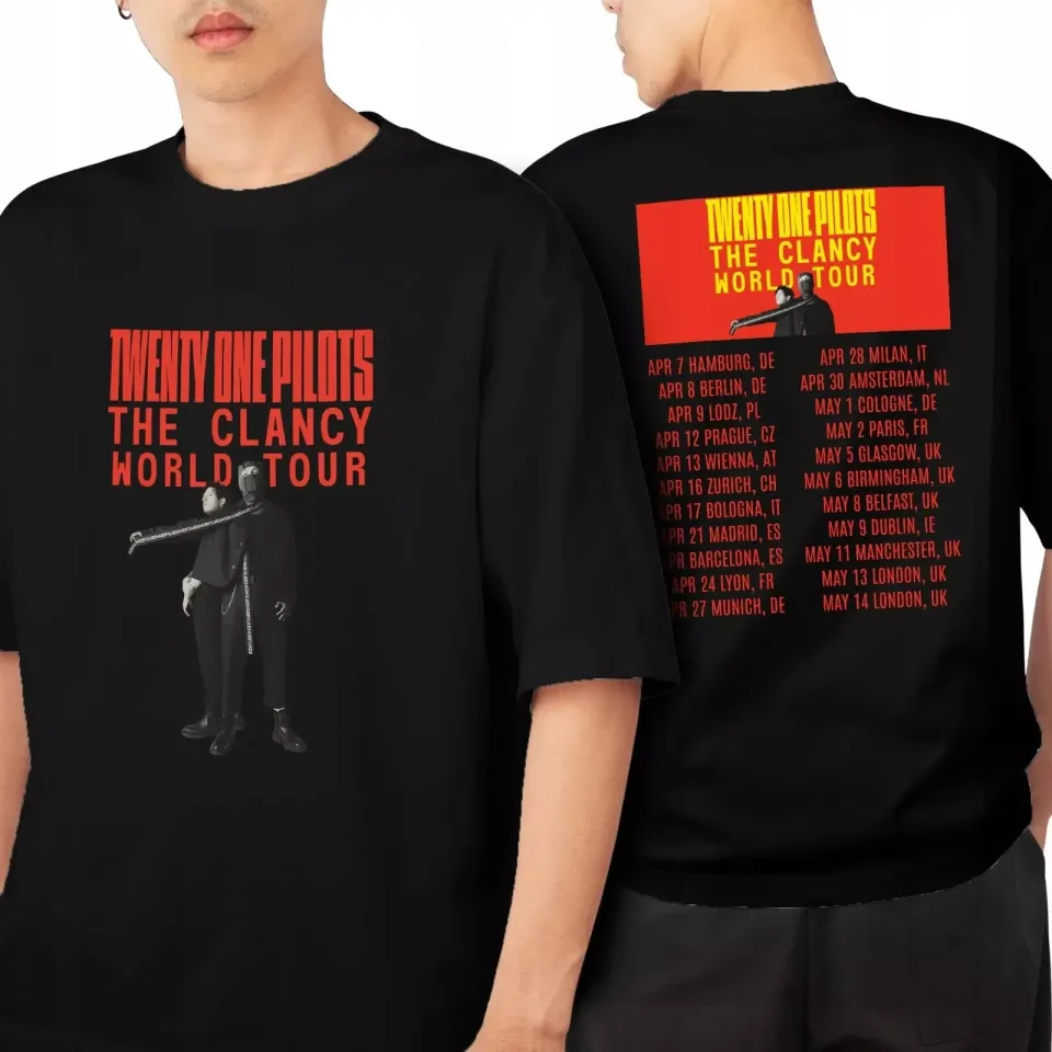 Pilotss Band T-Shirt Clancy World Tour 2025