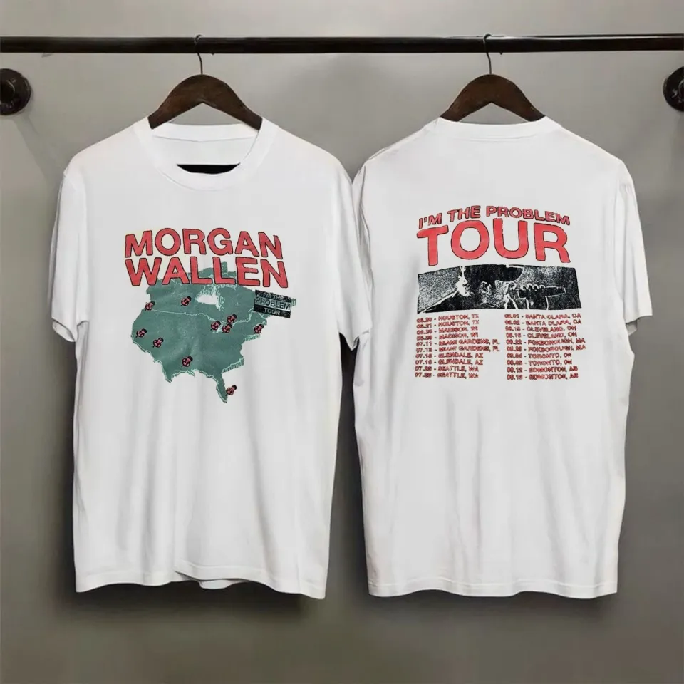 Wallen Western 2025 IM The Problem Tour Reprint T-Shirt