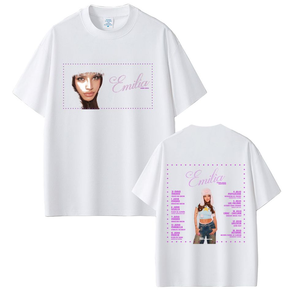 Emilia Mernes World Tour 2025 Shirt Pop Music Concert Merch Shirt