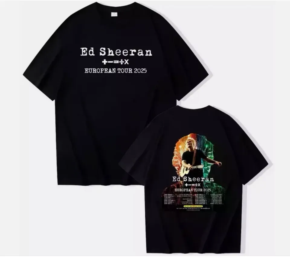 Ed Shee European Tour 2025 T-Shirt For Fans