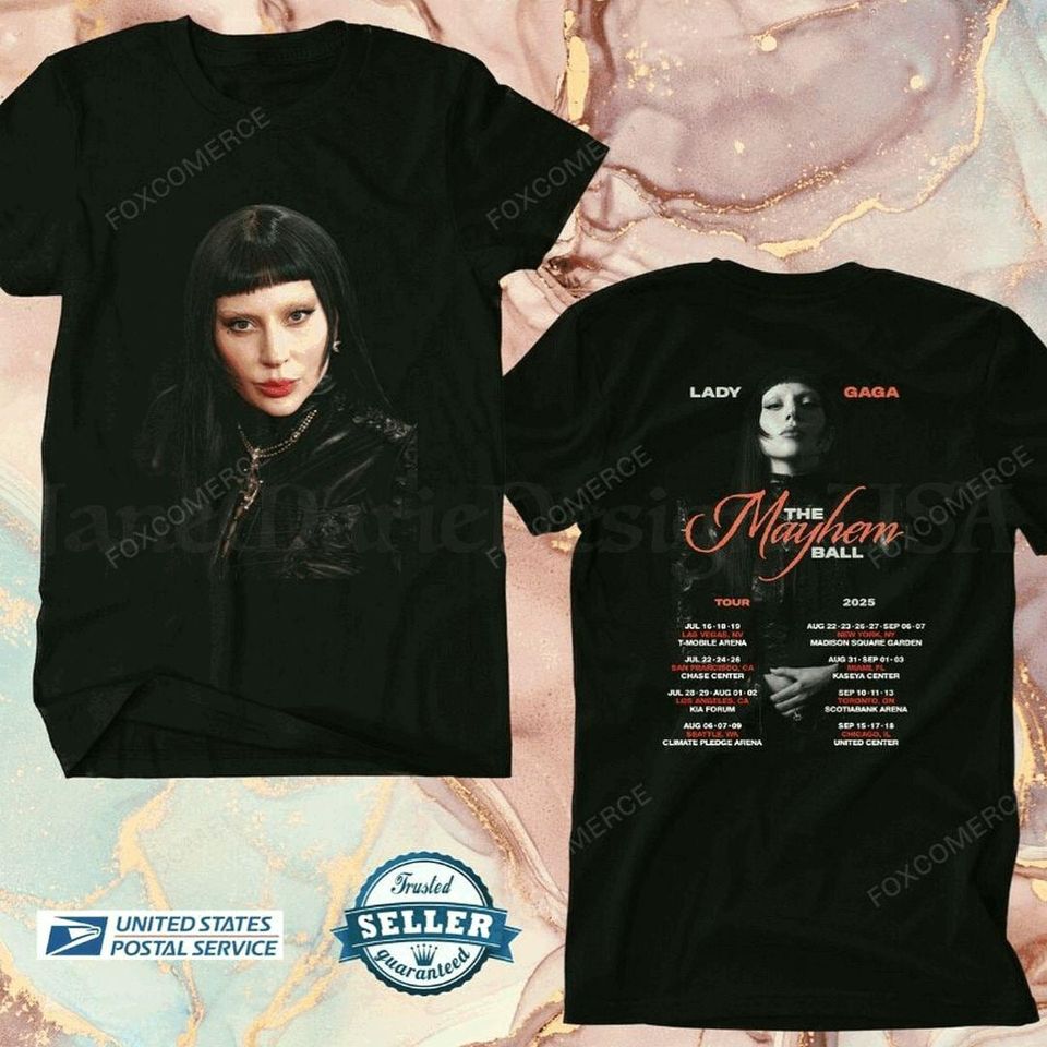 Ld Ga The Mayhem Ball North America Tour 2025 T-Shirt