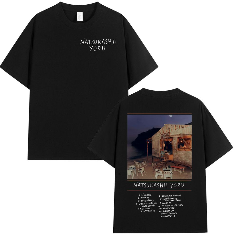 Rapper Saiko Natsukashii Yoru Album 2025 Merch T-Shirt