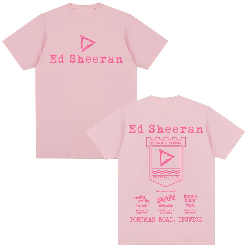 Ed Shee Play Tour 2025 Merch T Shirt