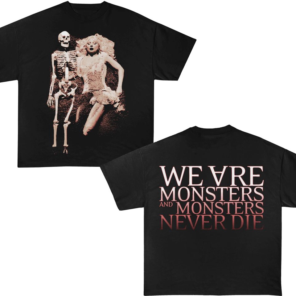 Ld Ga "Perfect Celebrity" T-Shirt - Mayhem Ball Tour Graphic Shirt