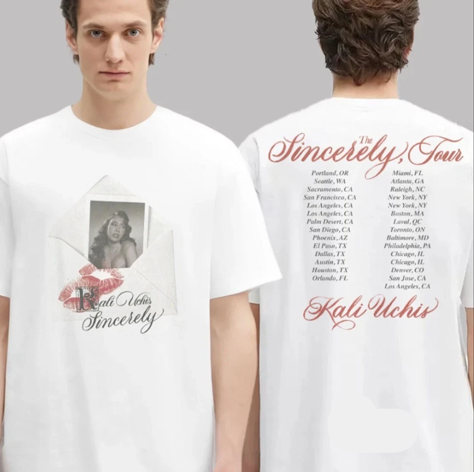 Kali Uchis The Sincerely Tour 2025 T-Shirt