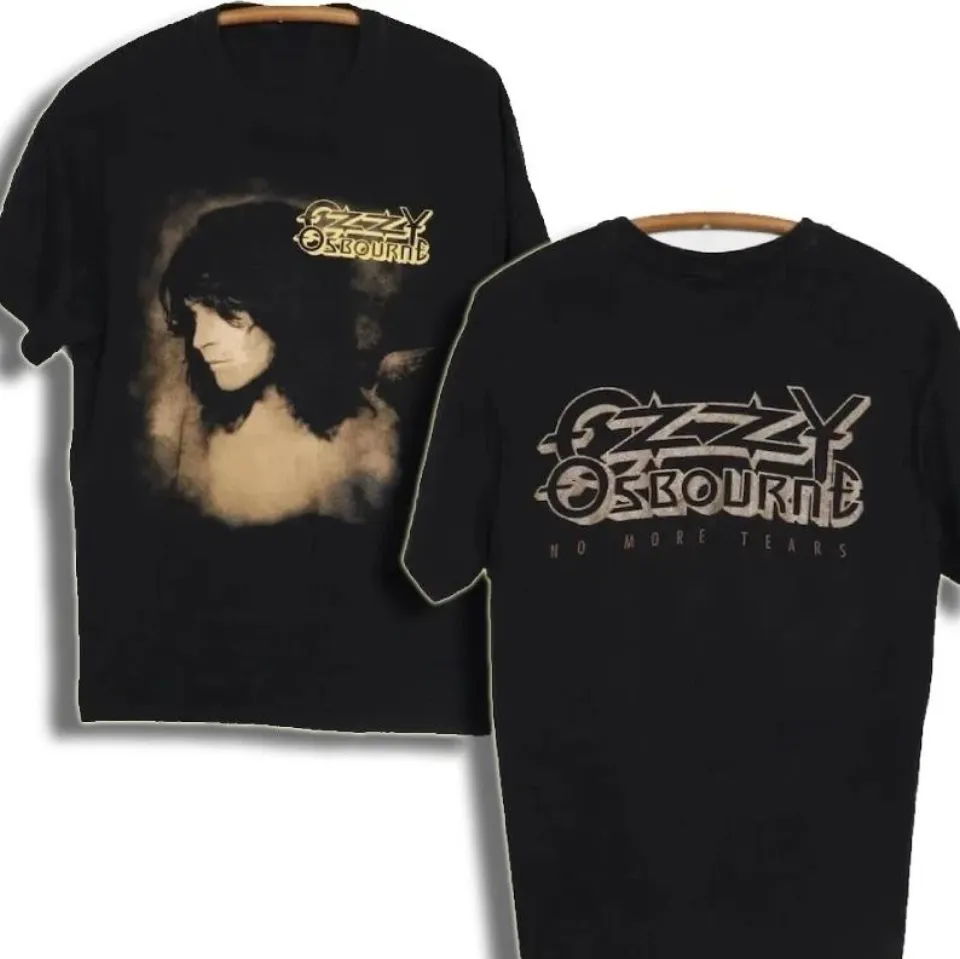 Vintage 1991 Ozzy Osbourne No More Tears 2 Sided Shirt, Rock Legend