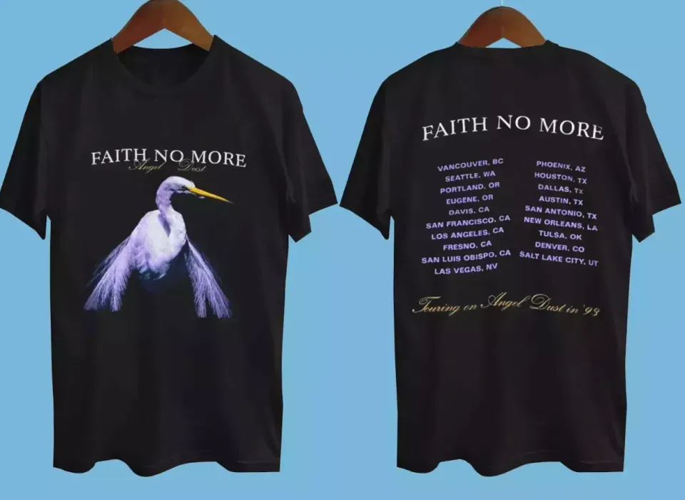 Faith No More Touring Angel Dust Tour T-Shirt, Unisex
