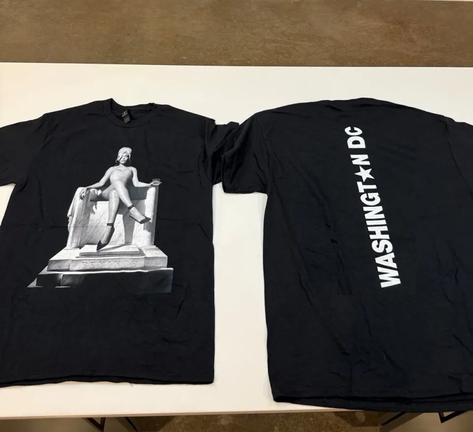 Washington Dc Exclusive Beyonc Cowboy Carter Tour 2025 Reprint T-Shirt