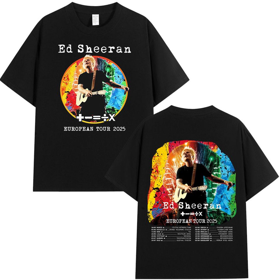 Ed Shee European Tour 2025 T Shirt