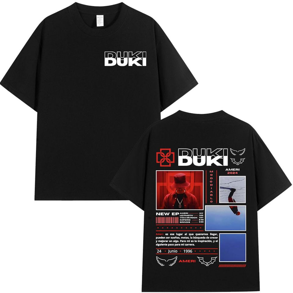 Rapper Duki Ameri Tour Graphic T-Shirts