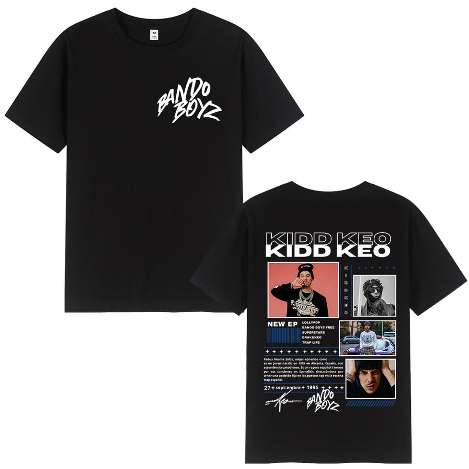 Rapper Kidd Keo Bando Boyz Album Tour Merch T Shirt