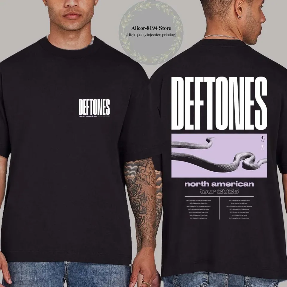 Deftone North American Tour 2025 T-Shirt